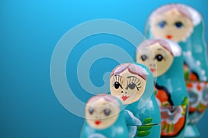 Blue Russian Dolls
