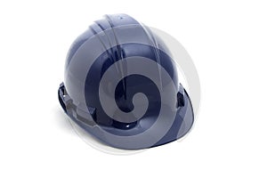 Blue safety helmet