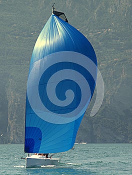 Blue sail