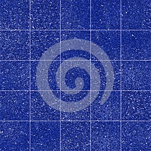 Blue sandstone tiles seamless flooring texture for background and design.