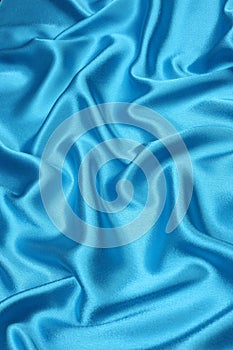 Blue satin background