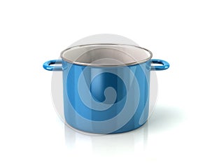 Blue saucepan icon