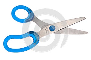 Blue scissors