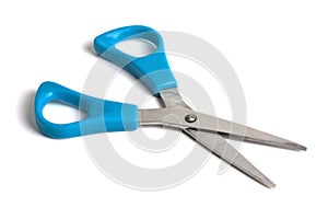 Blue scissors