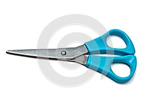 Blue scissors