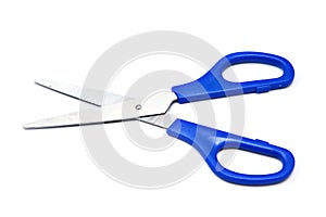 Blue scissors