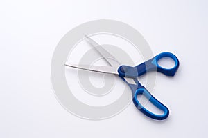 Blue scissors