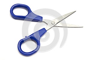 Blue scissors