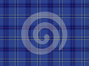 Blue Scottish tartan