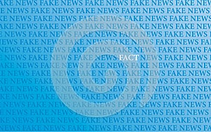 Blue Screen Fake News Fact