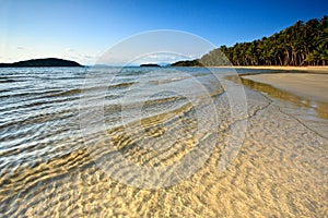 Blue sea , beautiful beach