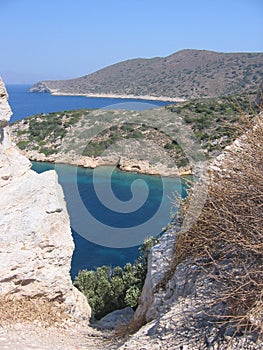 Blue sea  greeks in Turkey.