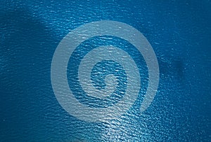 Blue sea water texture