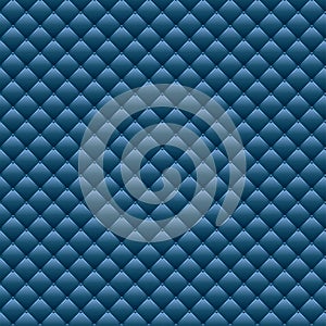 Blue seamless background with retro leather skin pattern