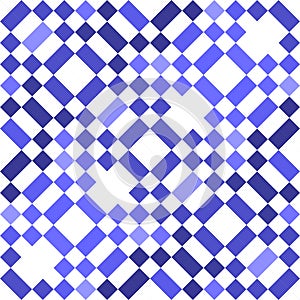 Blue seamless geometric pattern background