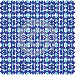 Blue seamless inlay of zigzags. Winter motifs â Vector CDR X6