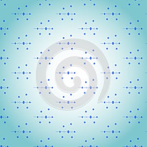 Blue seamless pattern background. Vector illustration for t-shirt design