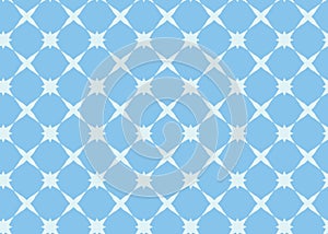 Blue seamless vector geometrical pattern