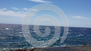 Blue seasun, blue sea and beach