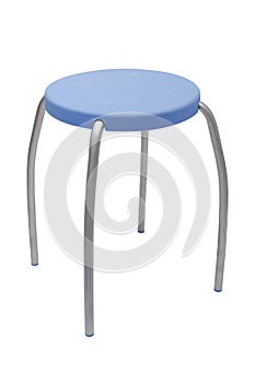 Blue seat stool