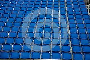 Blue seats