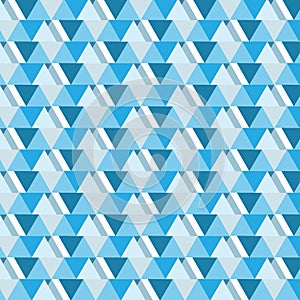 blue shade triangle overlapped horizontal striped pattern background