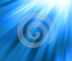 Blue shine - abstract background
