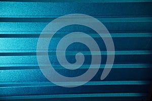 Blue shiny iron plate