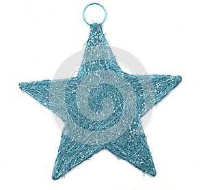 Blue shiny star