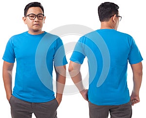 Blue Shirt Design Template