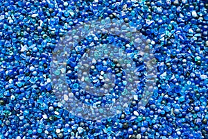 Blue Silica gel for background.