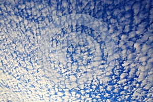 Blue sky background with cloudss.Nature abstract background.