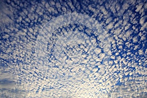 Blue sky background with cloudss.Nature abstract background.