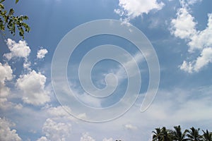 blue sky background with tiny clouds. blue sky background with tiny clouds. panorama