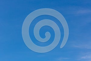 Blue sky background with tiny clouds. Sky is a beautiful patterned cloud in the daytime during the summer is a panoramic image.