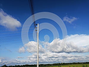 Blue sky in Bangladesh