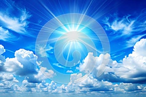 Blue Sky Clear and Expansive Sky Background