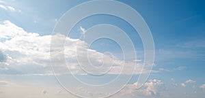 Blue sky and cloud  texture background