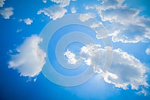 Blue Sky And Clouds