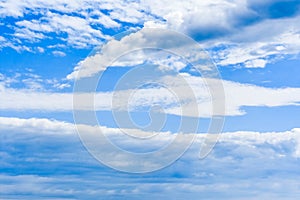 Blue Sky, Cloudy Background, Science, Weather