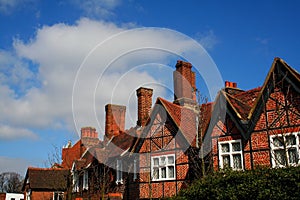 Blue sky england