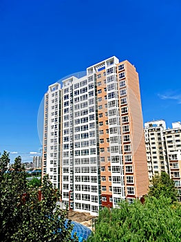 Blue Sky House for Residents in High Buildings