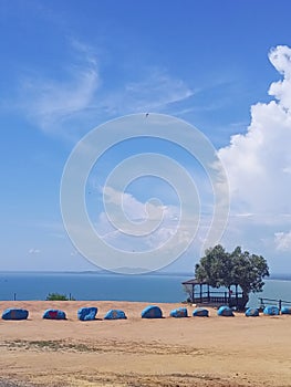 Blue sky langit biru