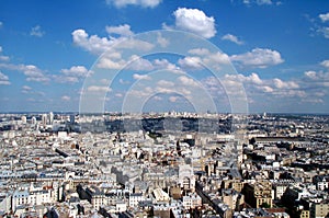 Blue sky over Montmartre 2