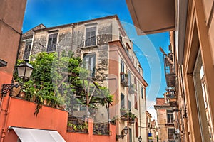 Blue sky over Sorrento