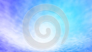 Blue Sky Rainbow on texture background.