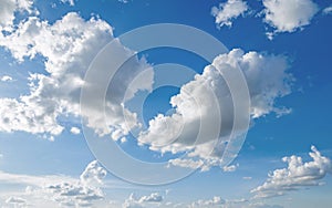 blue sky with white cloud background