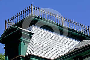 Blue sky widows walk