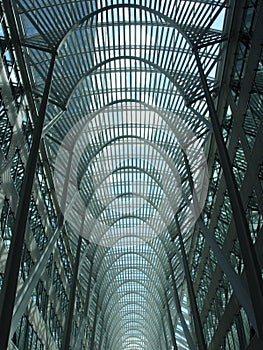 Blue skylight in Toronto photo