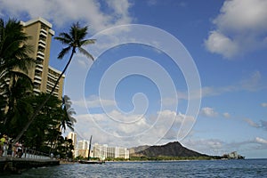 Blue skys in Hawaii